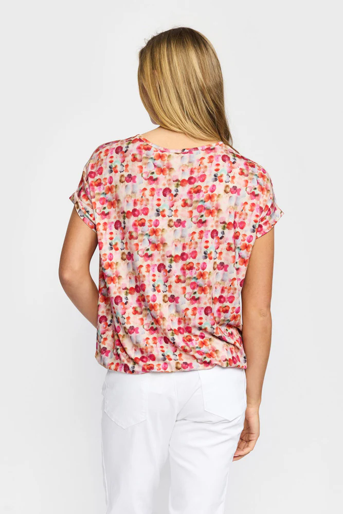 OTEA - Kortærmet bluse med print - Image 7