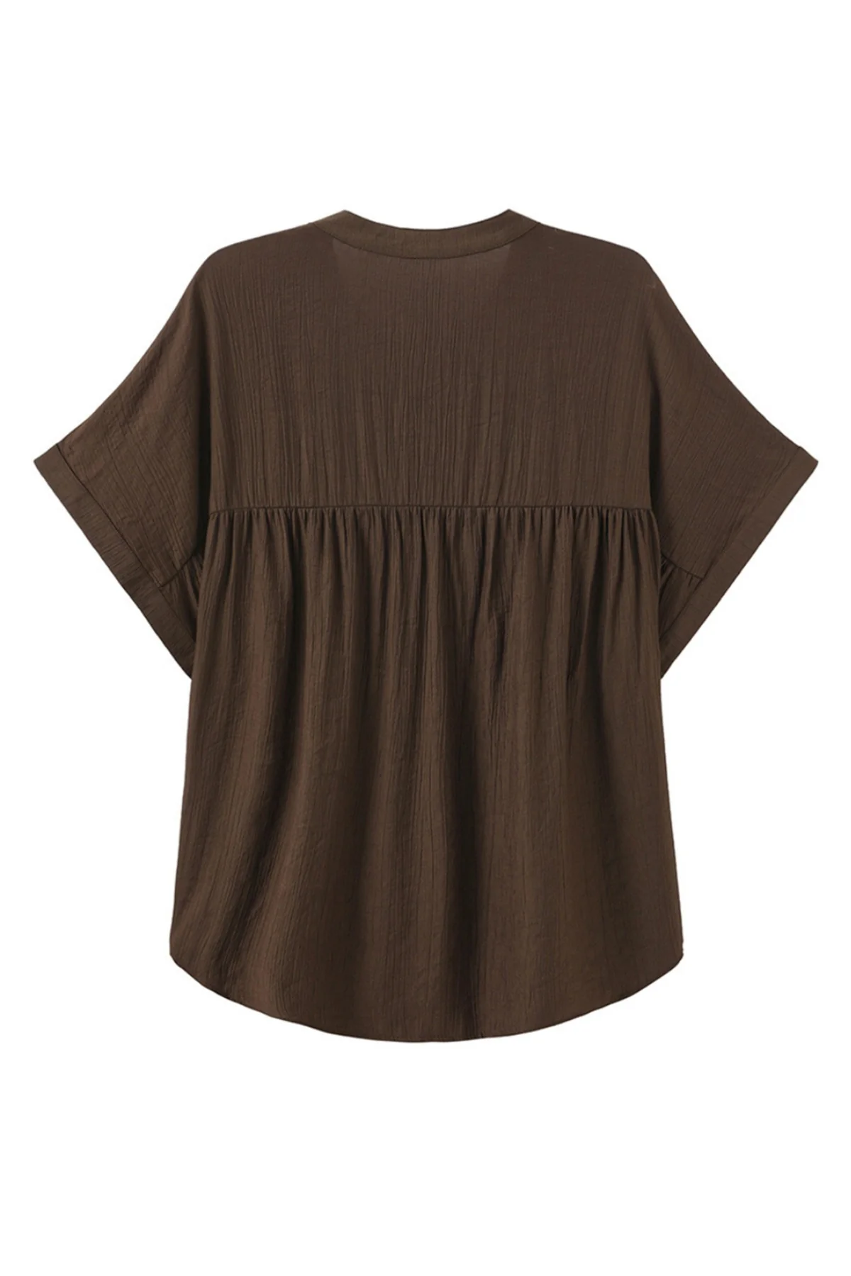 Alfrieda - Kortærmet bluse med knapper - Image 4