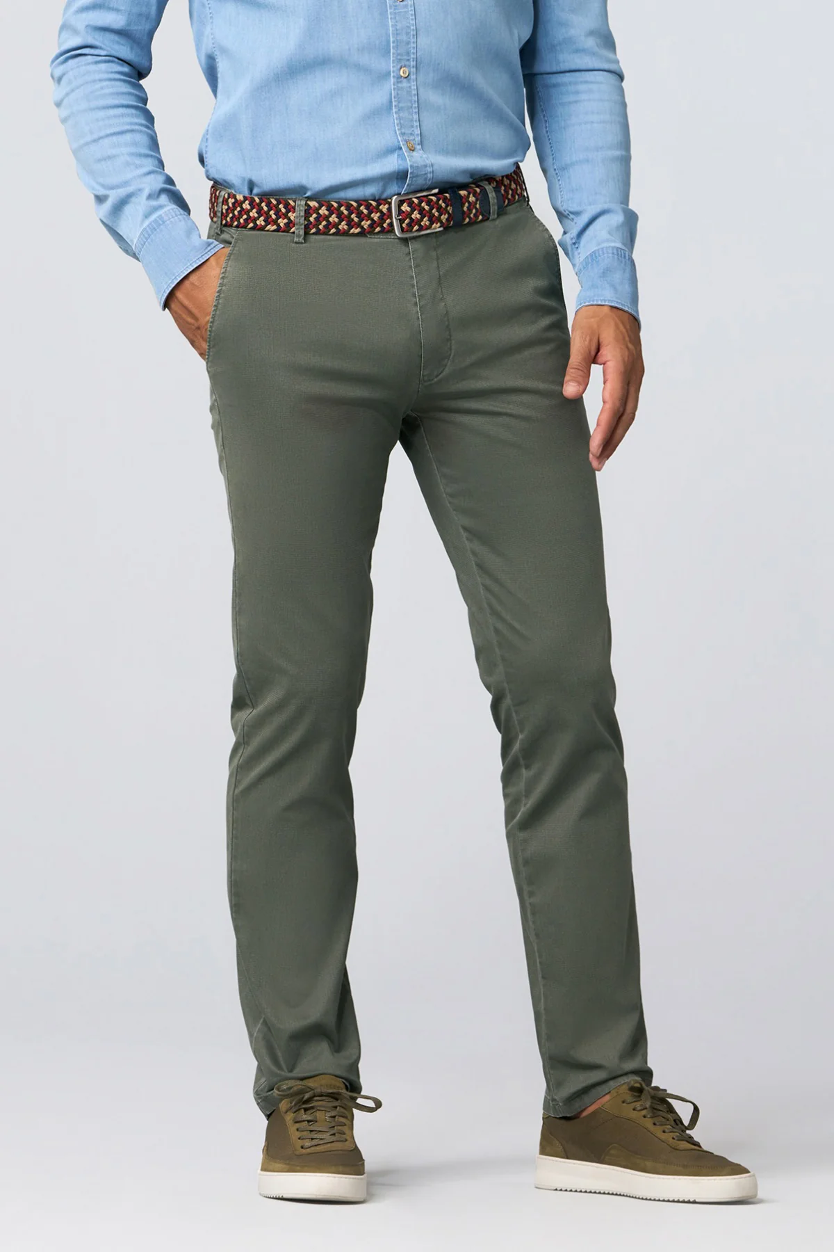 B-ORLANDO - Skrækbare chinos i regular fit - Image 7