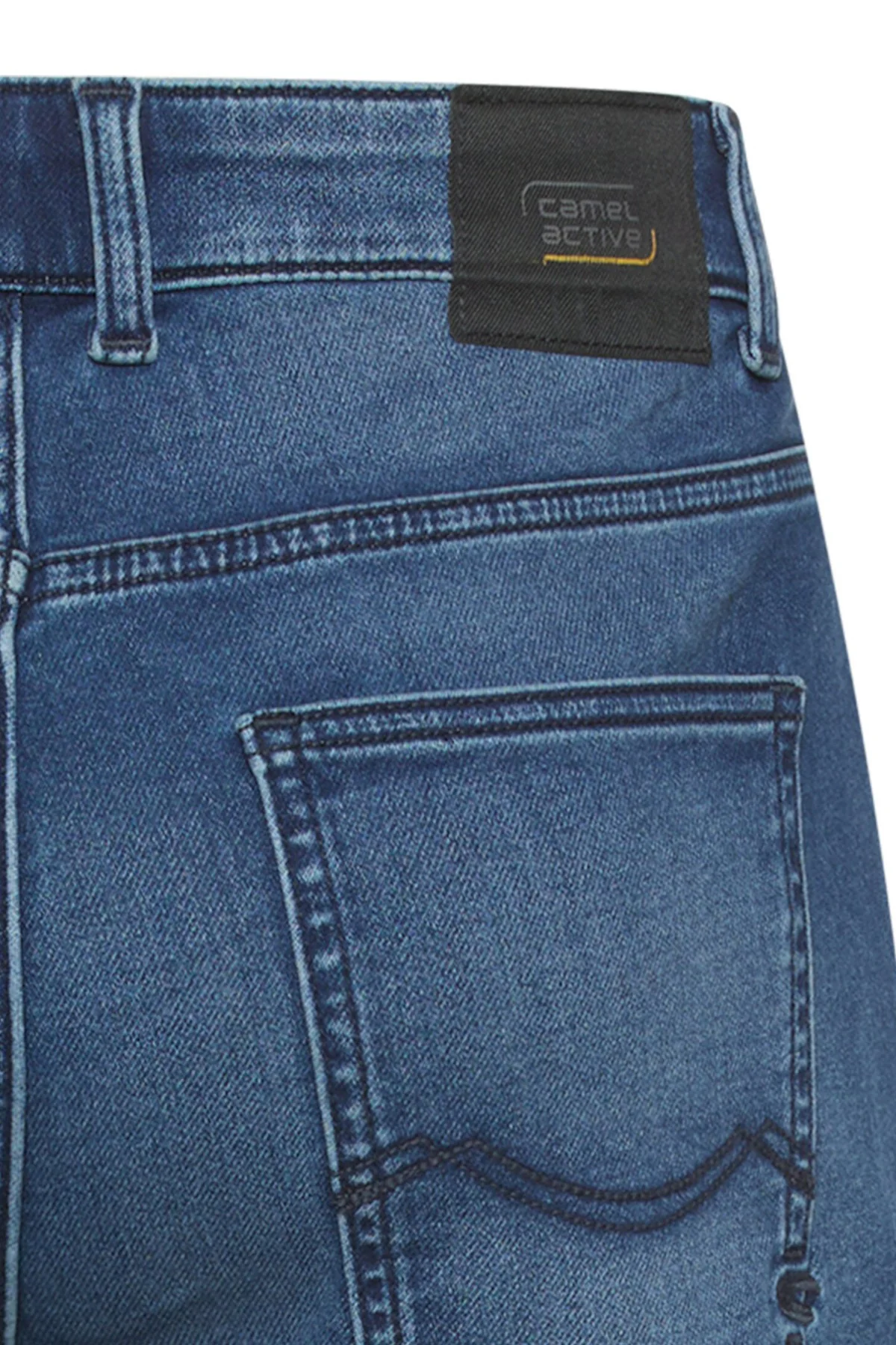 Denim shorts med opsmøg - Image 12