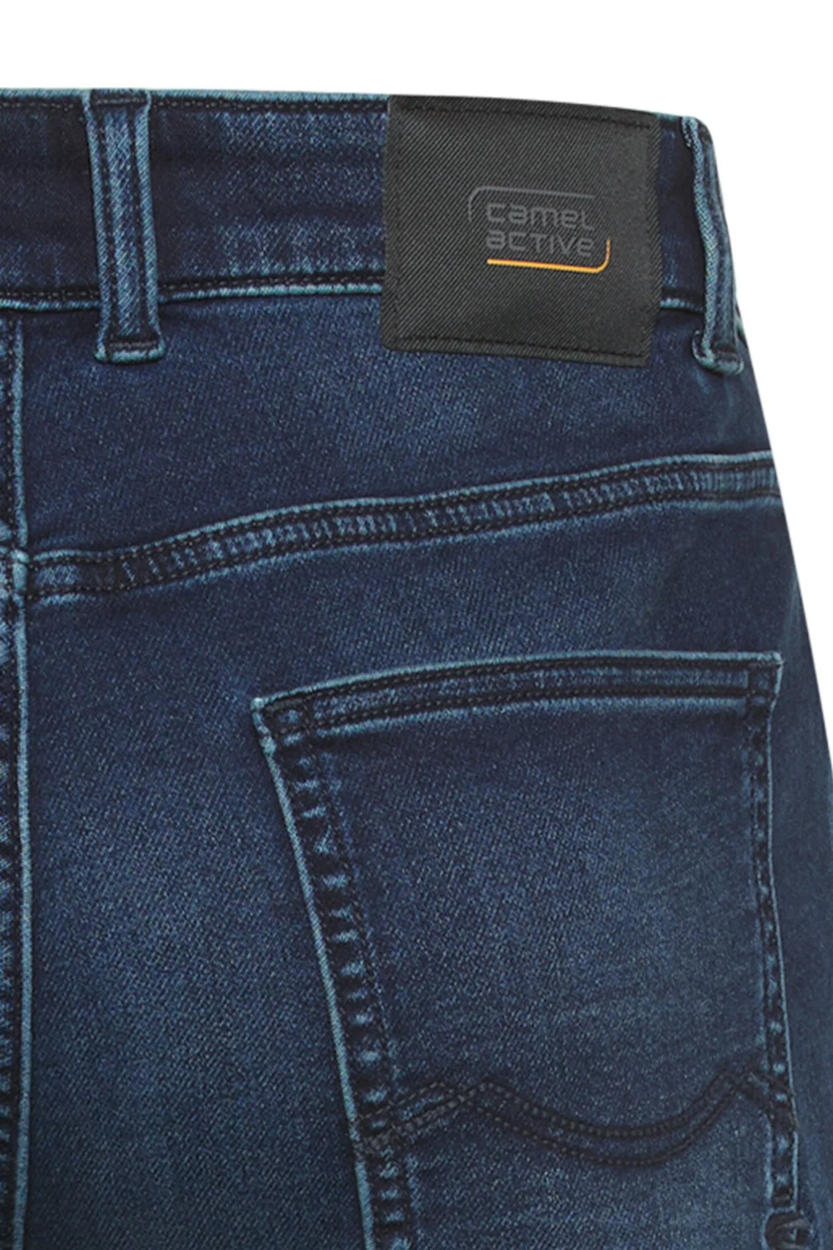 Denim shorts med opsmøg - Image 8