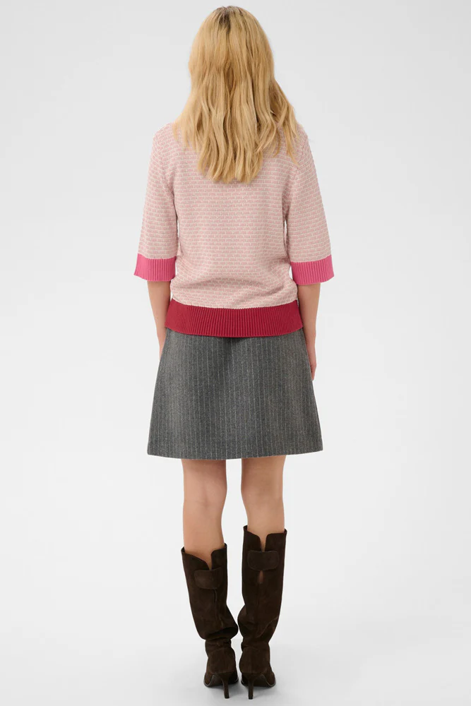 CUcrona - Kortærmet pullover med kontrast - Image 3