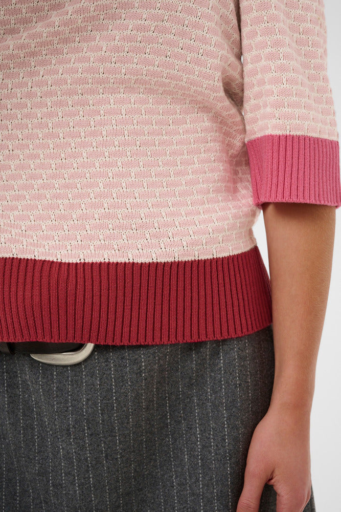 CUcrona - Kortærmet pullover med kontrast - Image 4