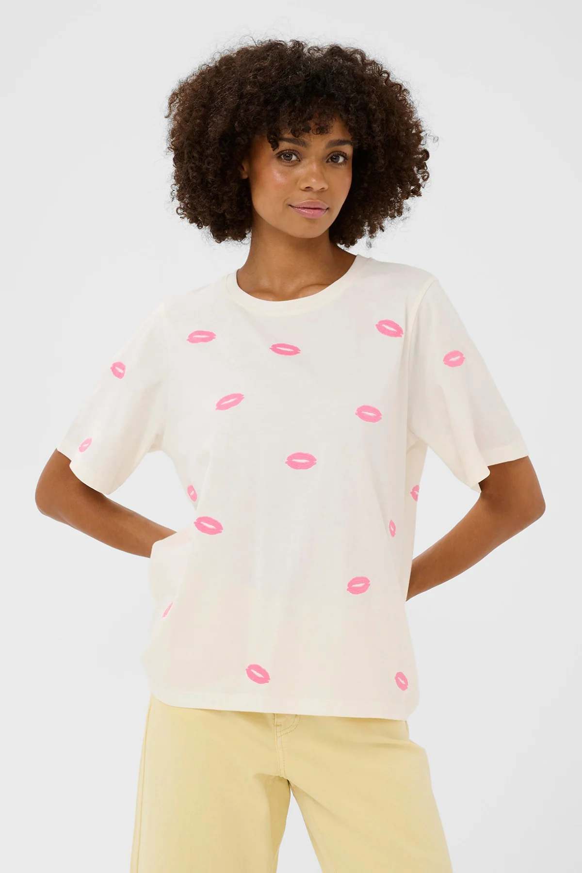 CUkissy - Kortærmet t-shirt med print