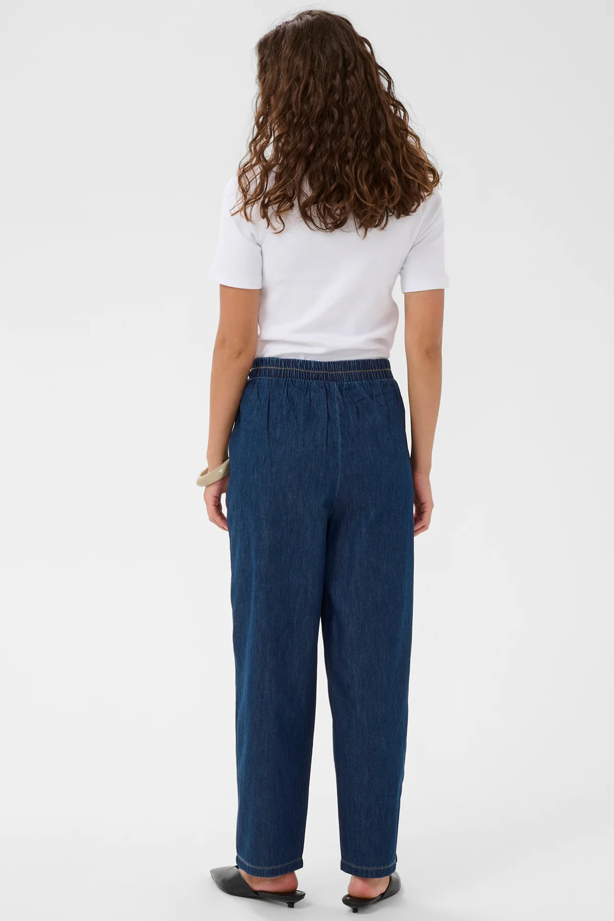 CUlava Arpa - Denim bukser med elastisk talje - Image 3