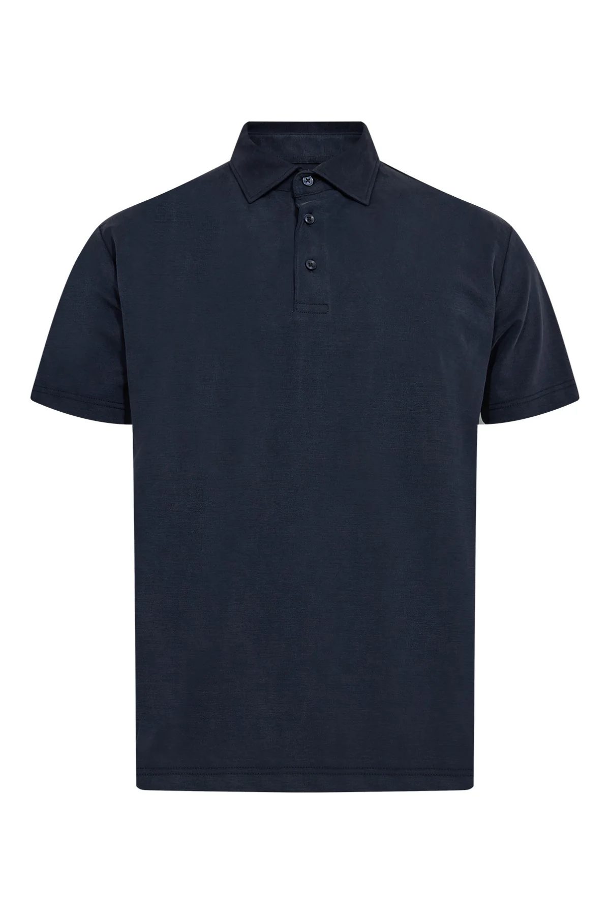Degn - Kortærmet polo t-shirt med stræk - Image 2