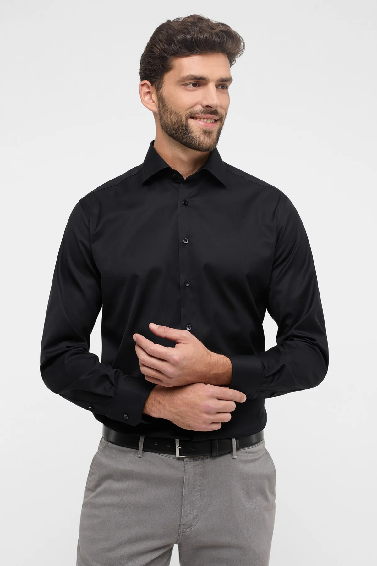 Strygefri Covershirt skjorte i tæt kvalitet - Image 13