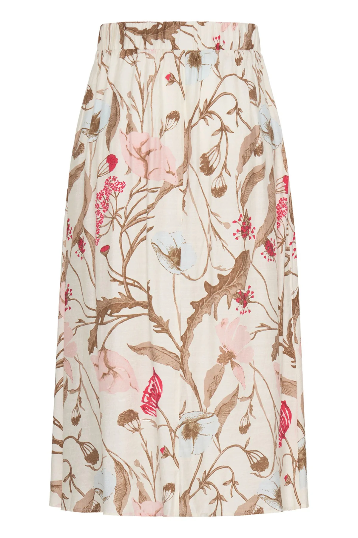 FRARIANA SK 2 - Lang blomster nederdel med slids - Image 7
