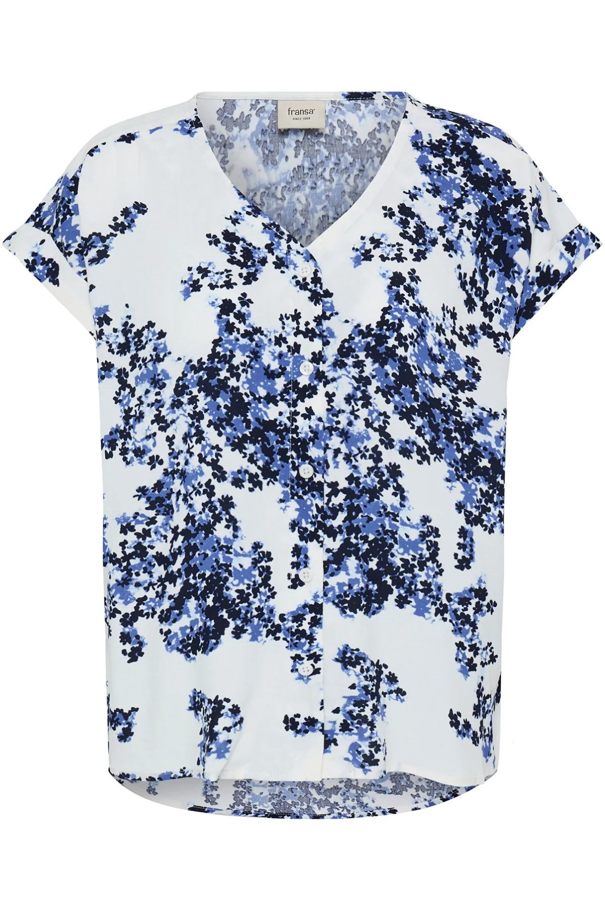FRHEAT BL 3 - Kortærmet skjortebluse med print - Image 5