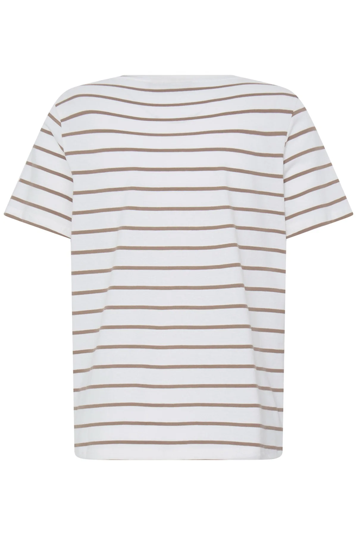 FRTIANA - Stribet t-shirt med broderet detalje - Image 2