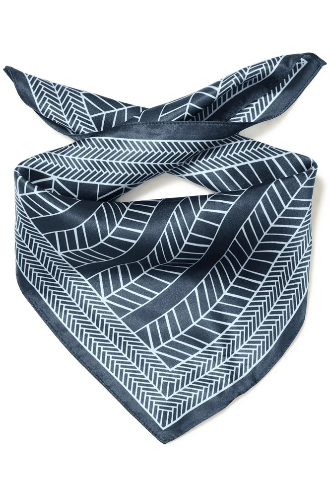 FRSILLA - Silketørklæde med mønster - Image 4
