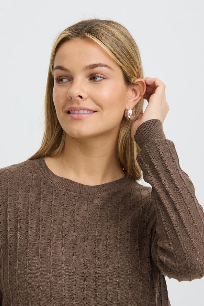 FRVANESSA PU 1 - Strik med riflet struktur - Image 12