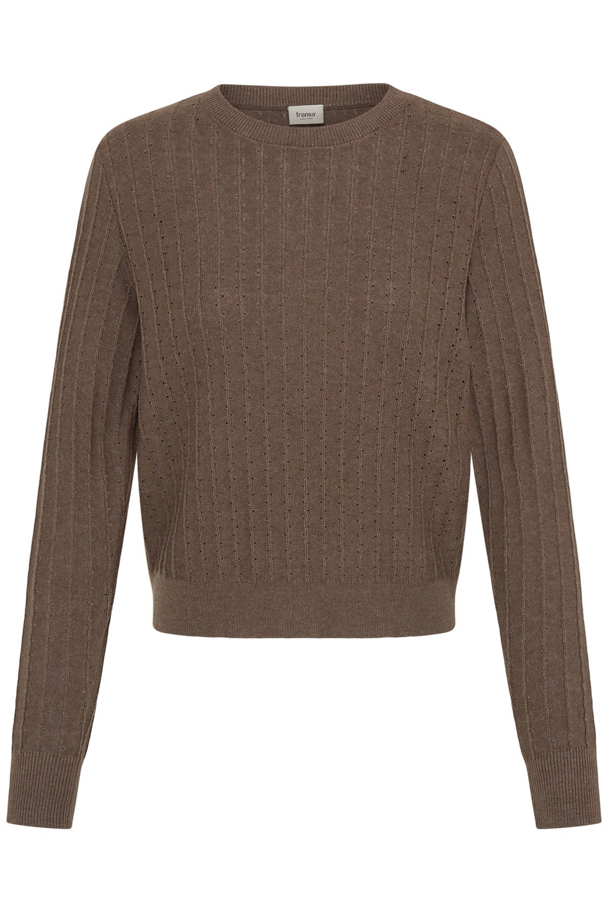 FRVANESSA PU 1 - Strik med riflet struktur - Image 14