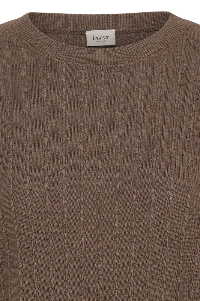 FRVANESSA PU 1 - Strik med riflet struktur - Image 16