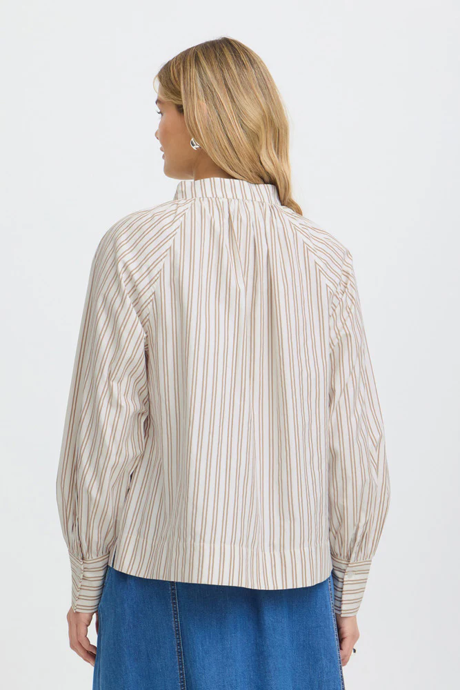 FRZABA BL 1 - Langærmet skjortebluse med striber - Image 3