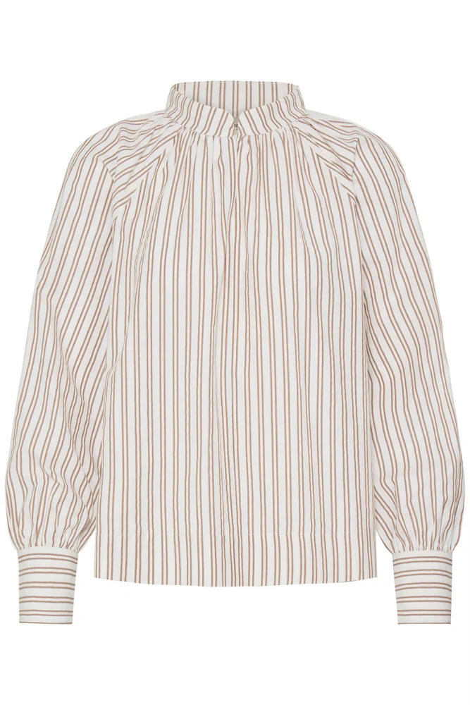 FRZABA BL 1 - Langærmet skjortebluse med striber - Image 6