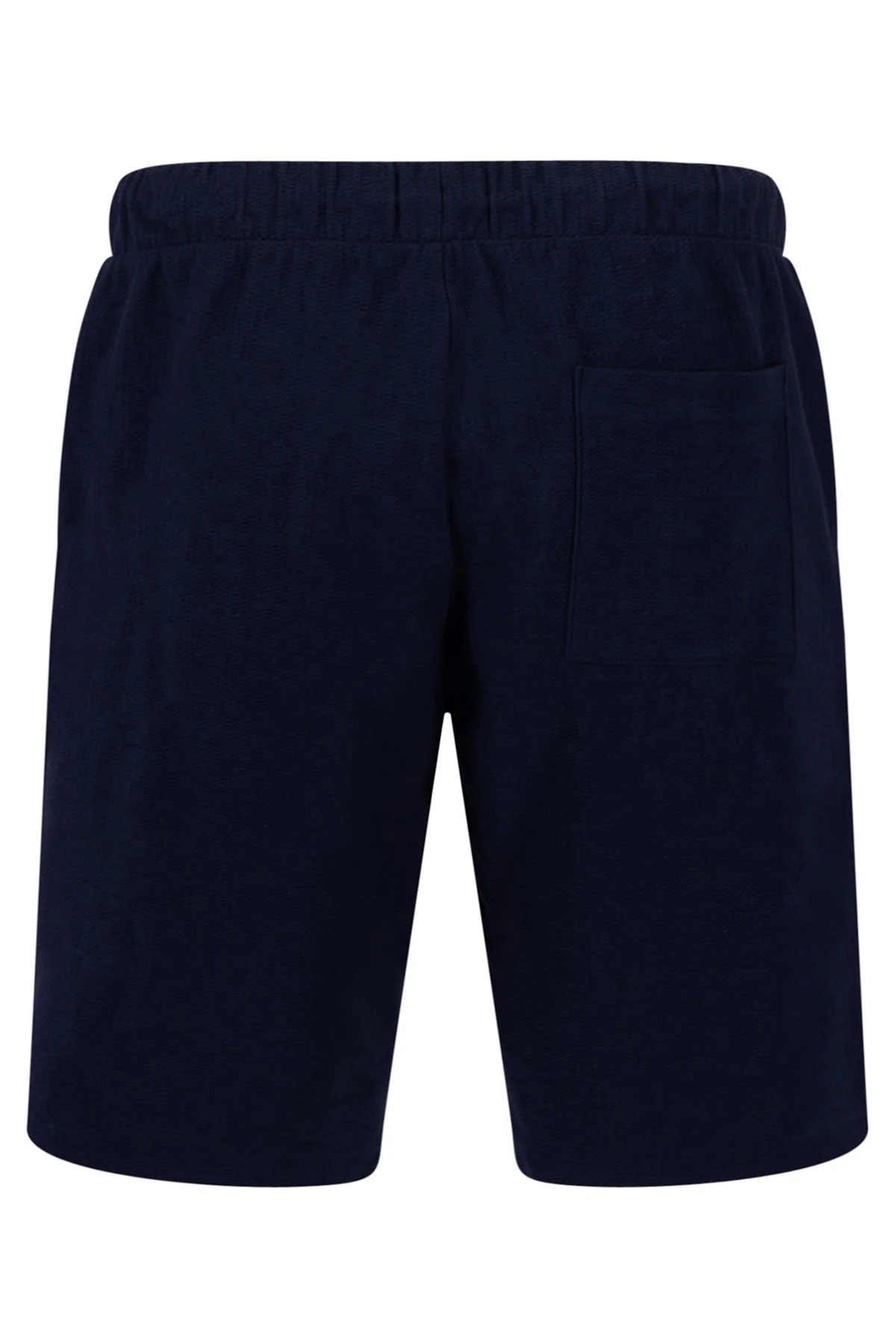 Struktureret jersey bermudashorts med snøre - Image 2