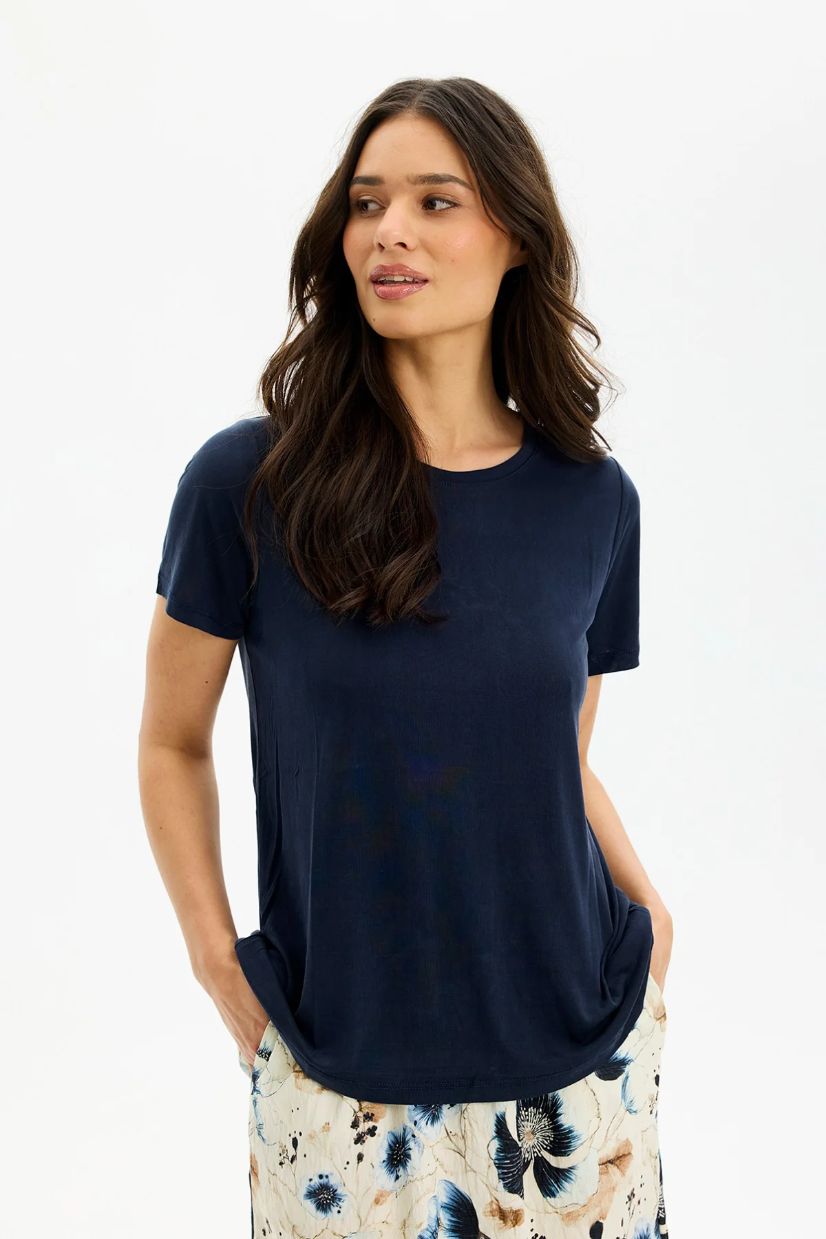 Nina - t-shirt i blød kvalitet