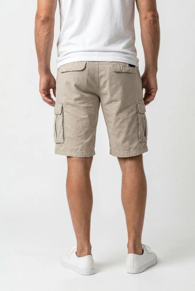 INMonroe - Cargo shorts med bælte og sidelommer - Image 2