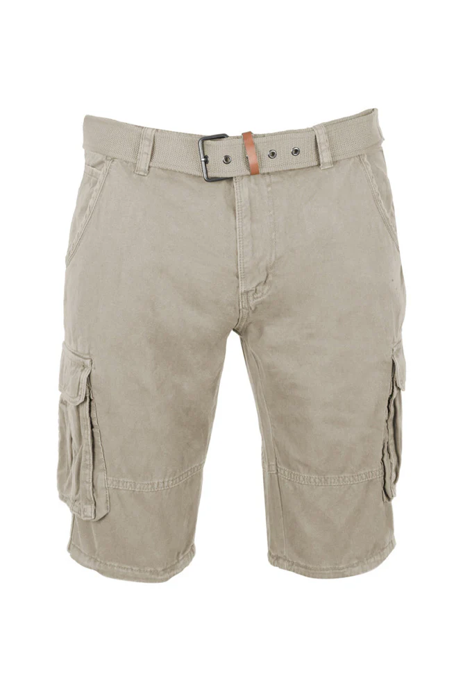 INMonroe - Cargo shorts med bælte og sidelommer - Image 3