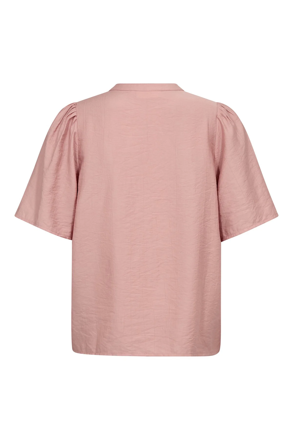Isa - Bluse med rynkedetaljer ved skuldrene - Image 3