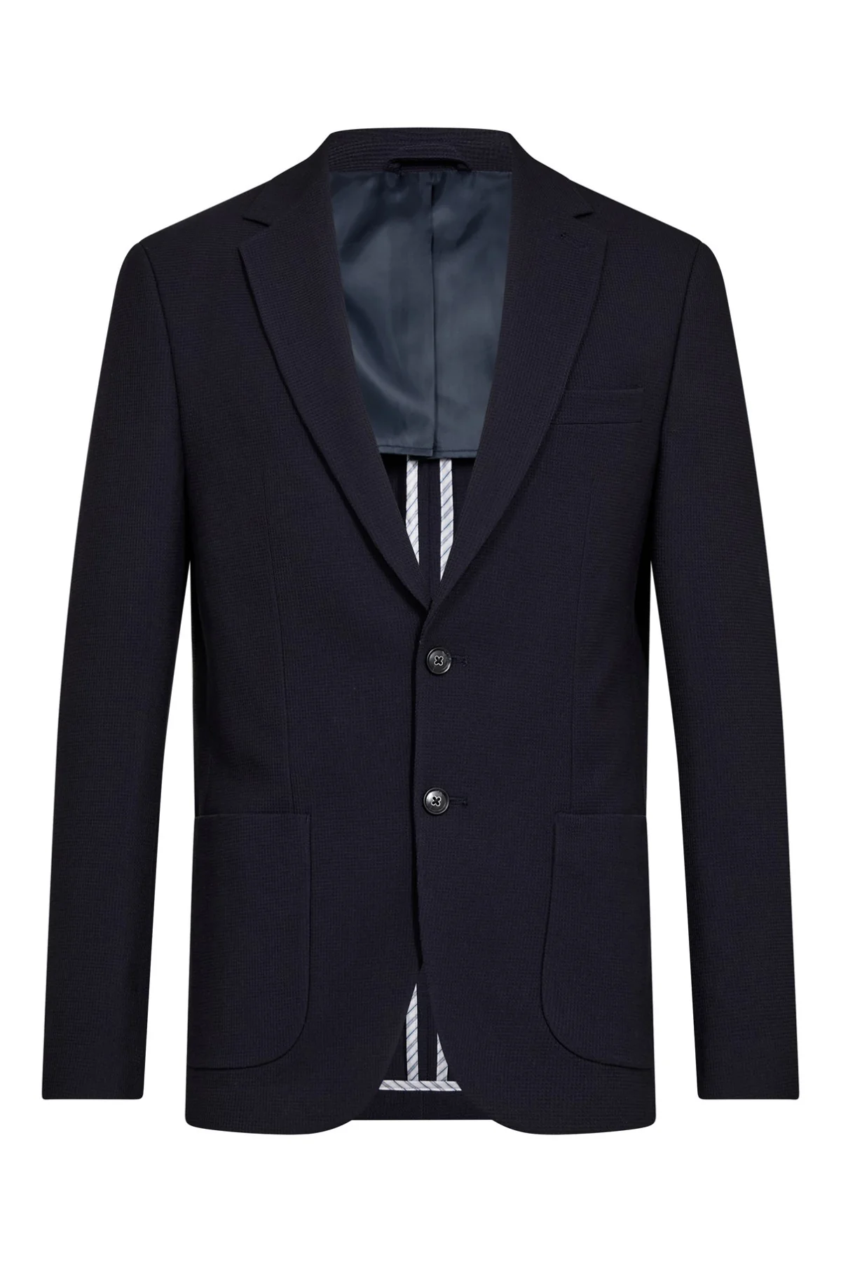 Lorenzo - Blazer i struktureret materiale - Image 3
