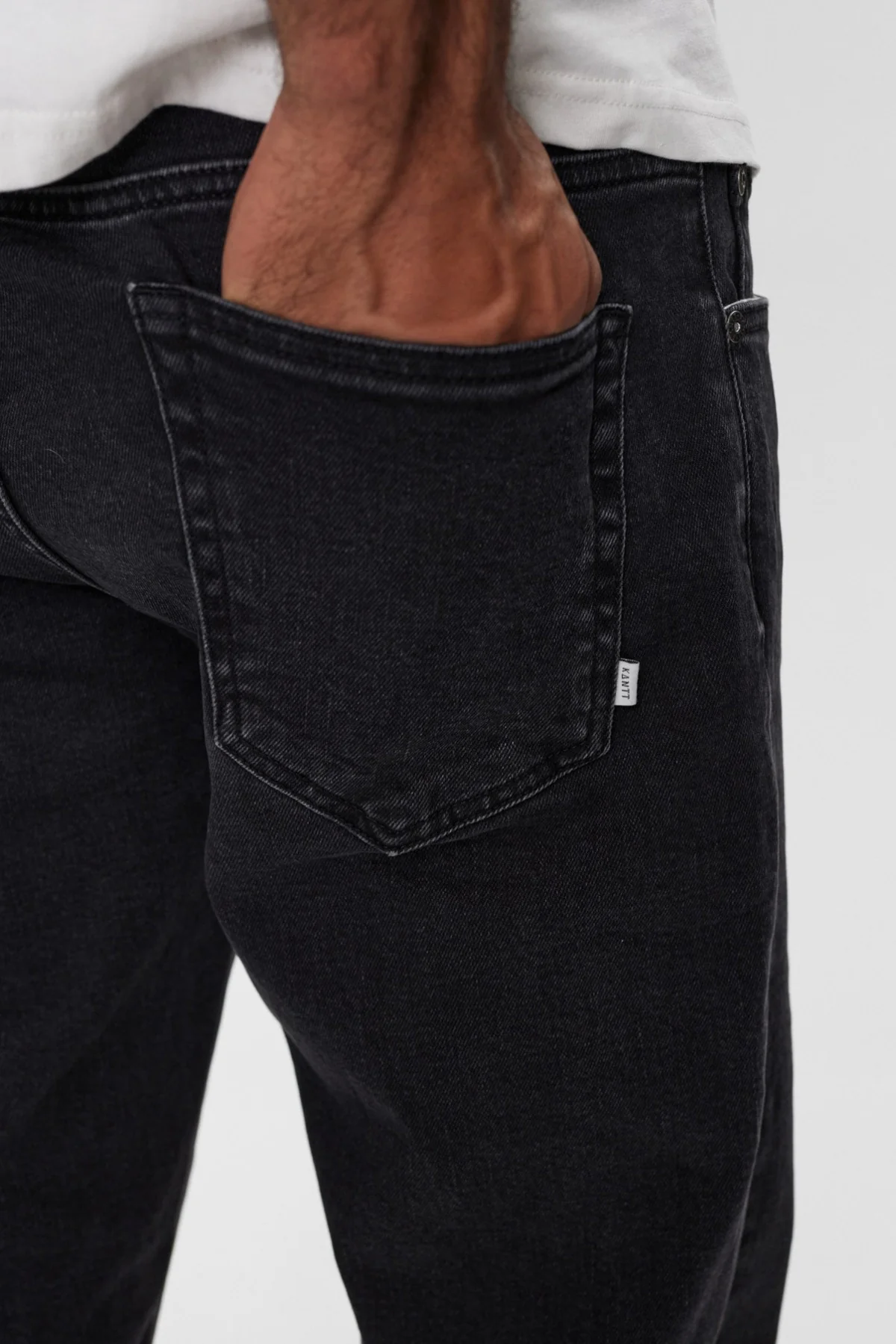 Gavin 104 - Jeans med lige ben og sort vask - Image 5