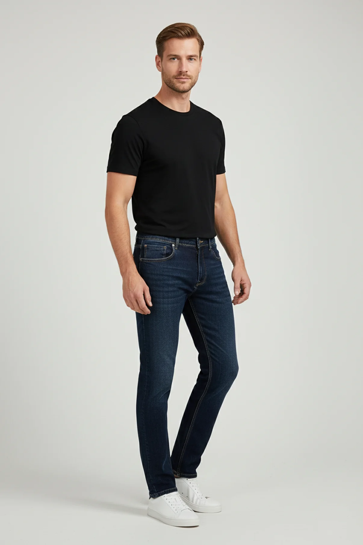 Wesley - Denimjeans med stræk - Image 12