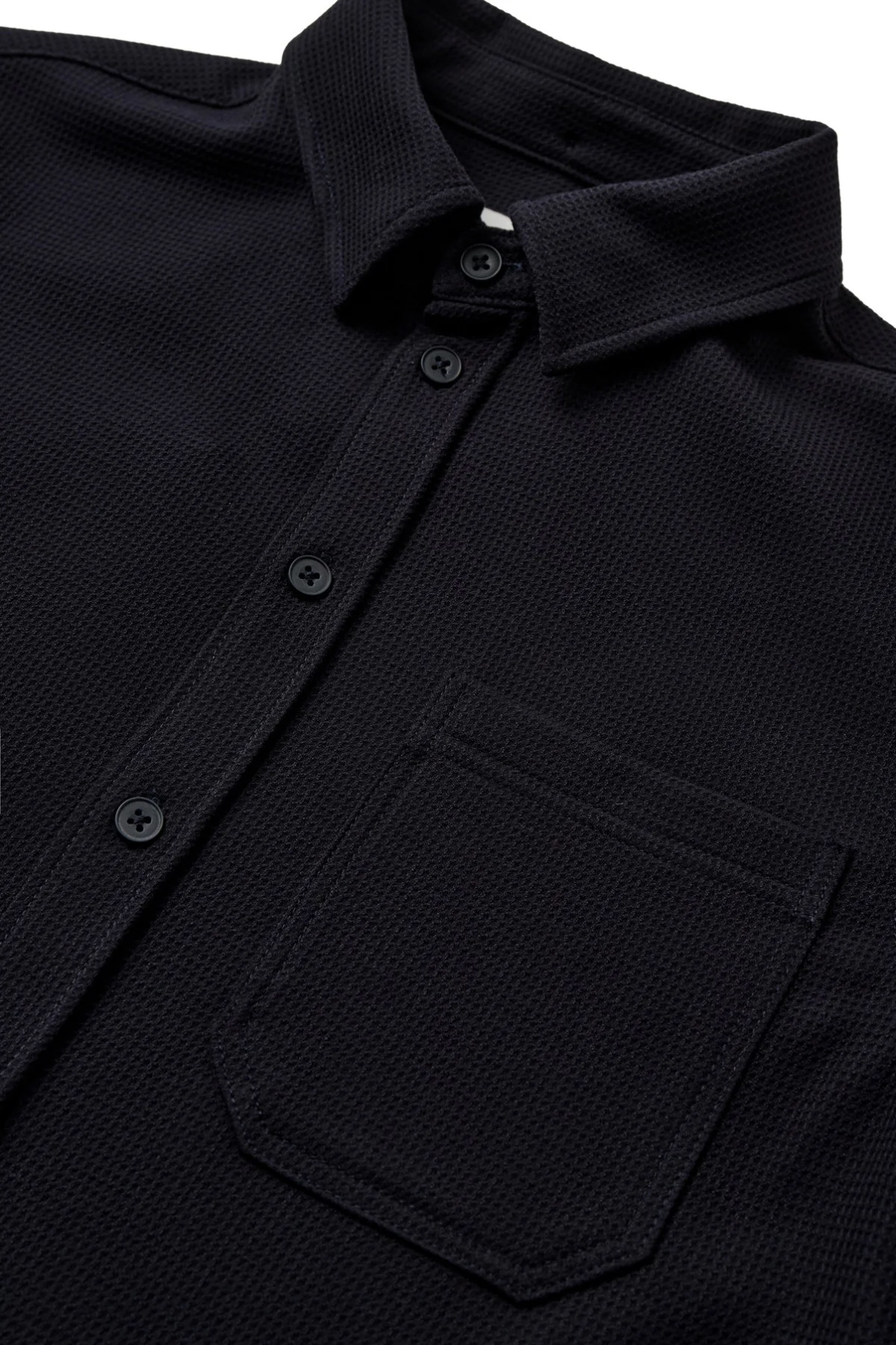 Lorenzo junior - Overshirt i struktureret materiale - Image 5