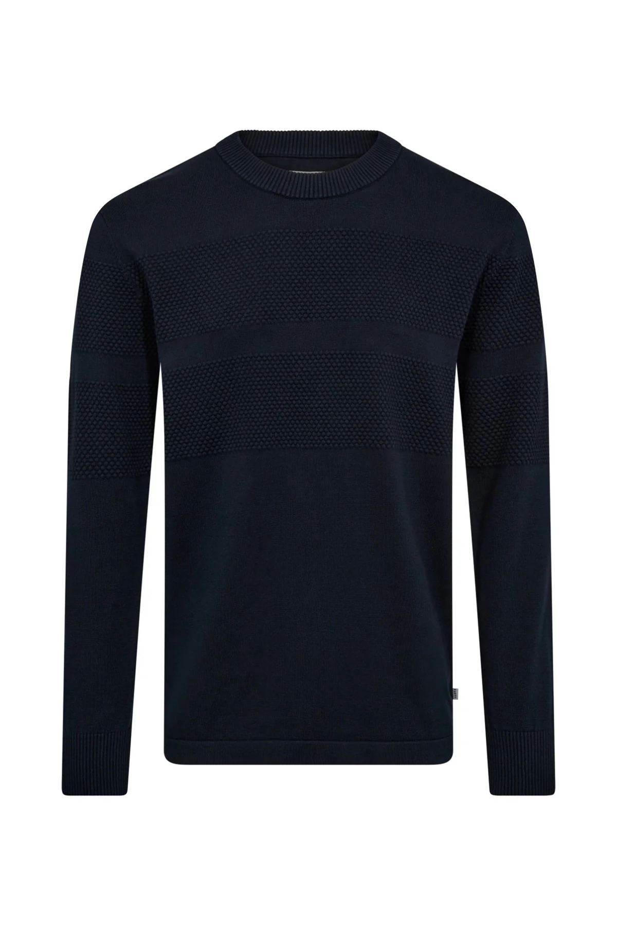Vilmar - Pullover med struktur og rund halsudskæring - Image 10