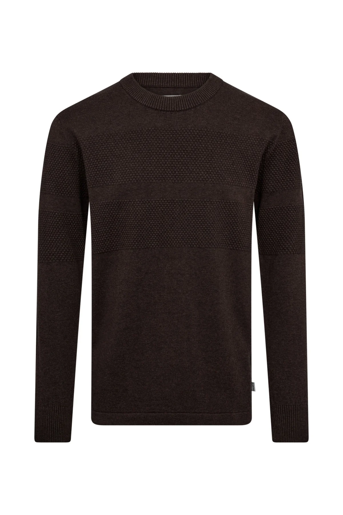 Vilmar - Pullover med struktur og rund halsudskæring - Image 14