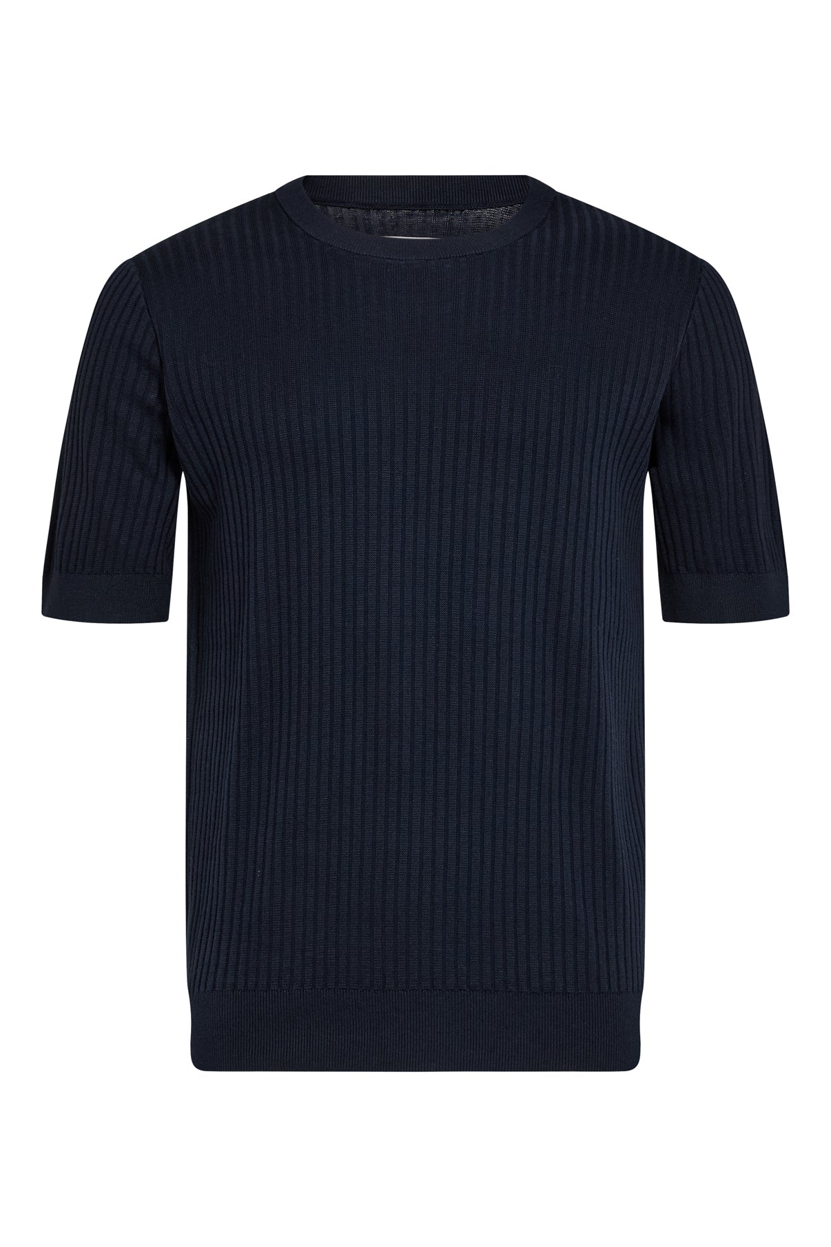 Poul SS - Kortærmet strik polo med ribstruktur - Image 7