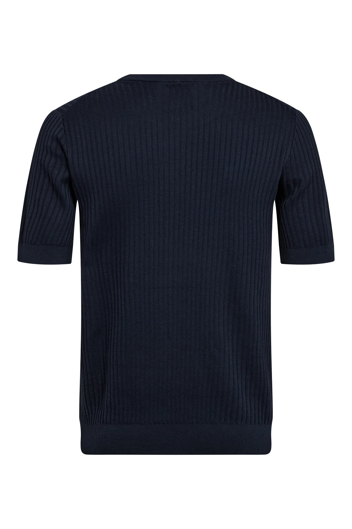 Poul SS - Kortærmet strik polo med ribstruktur - Image 8