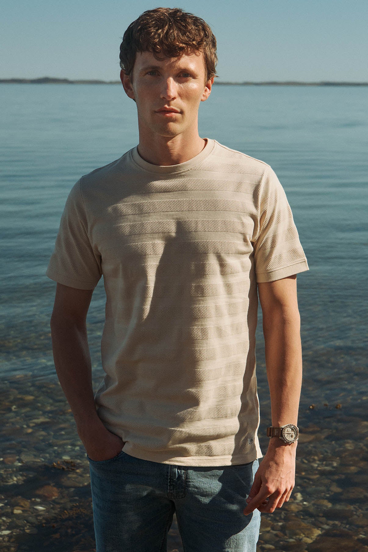 Dante SS - Kortærmet T-shirt med strukturstriber - Image 9