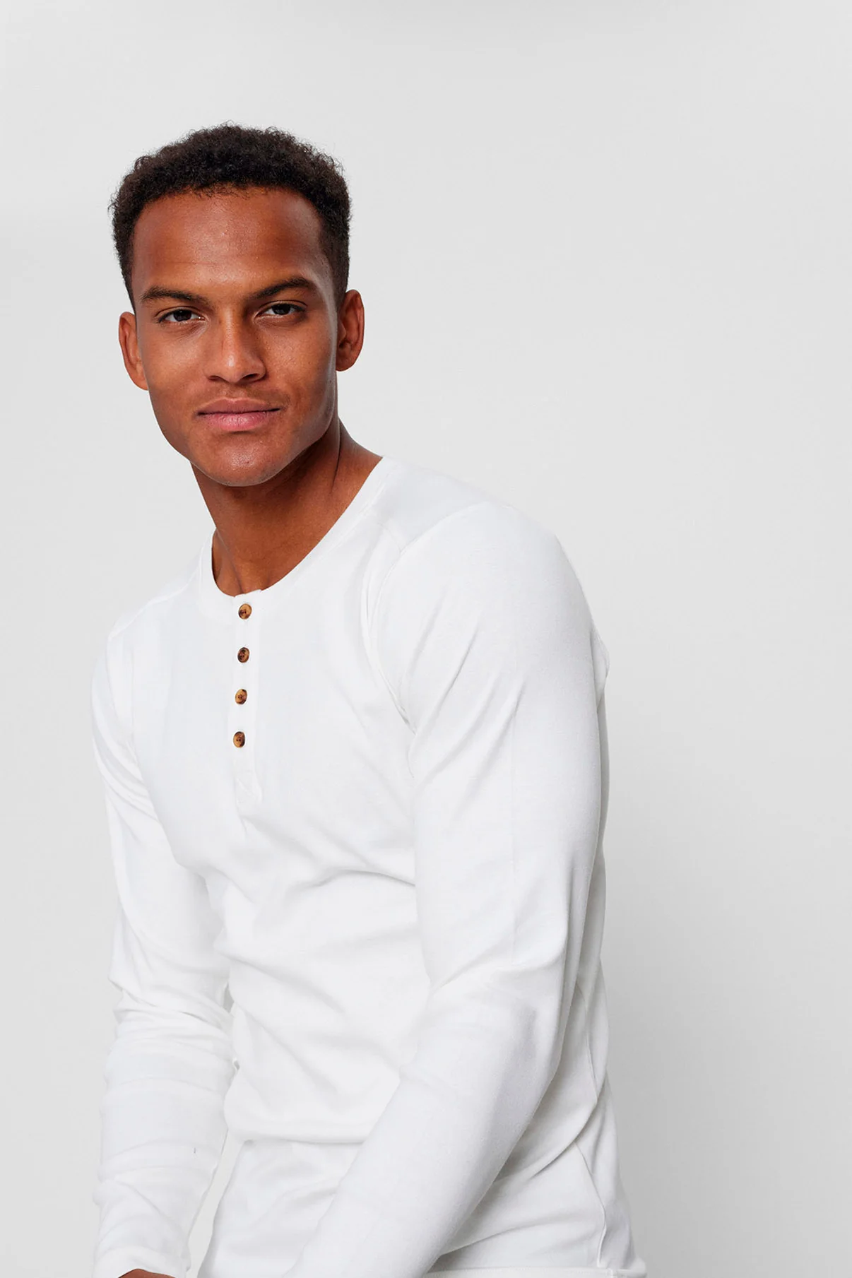 Bobby - T-shirt med lange ærmer og stolpelukning - Image 12
