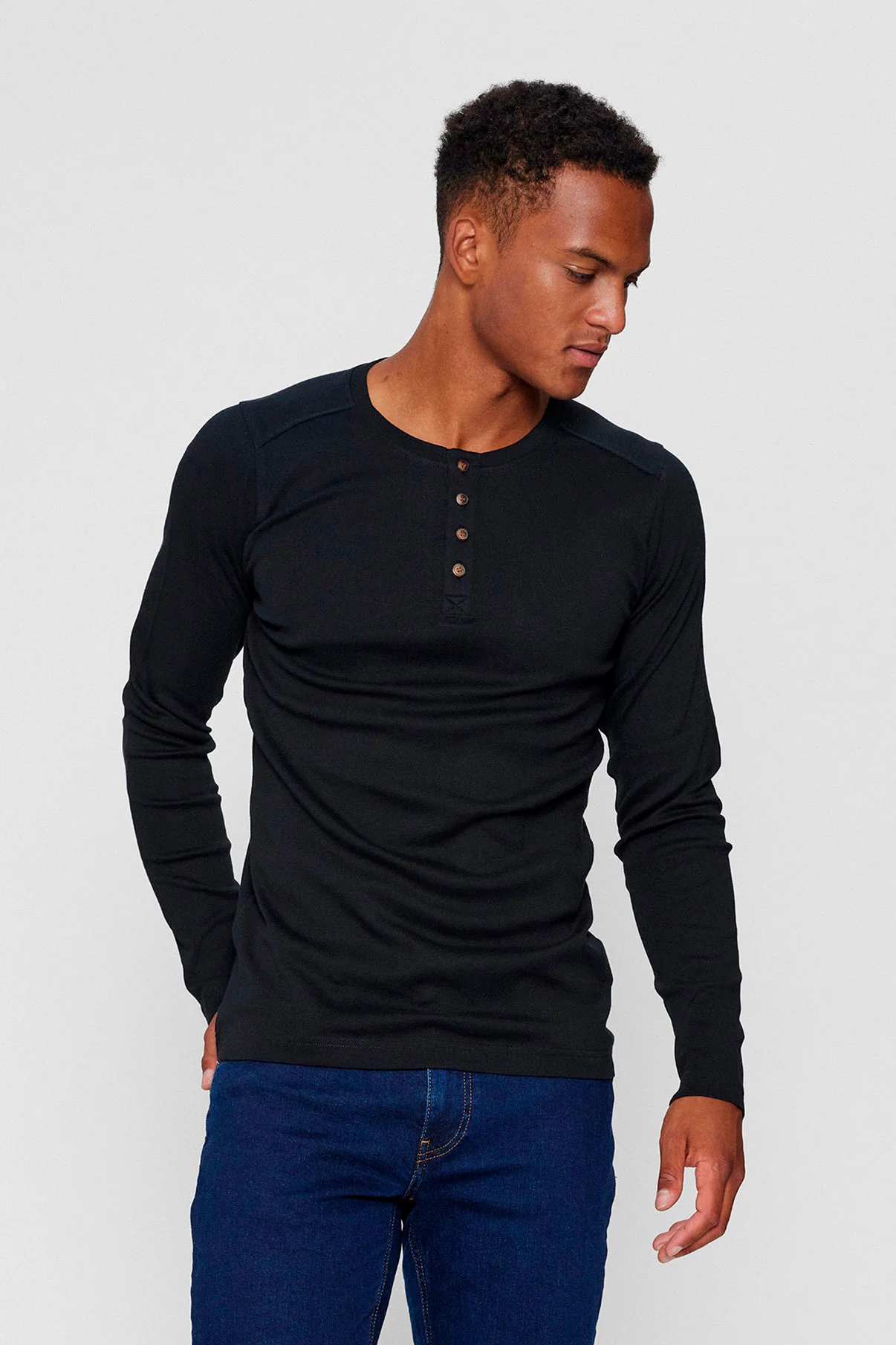 Bobby - T-shirt med lange ærmer og stolpelukning - Image 14