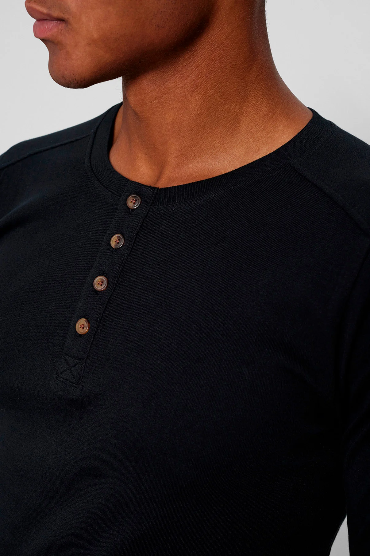 Bobby - T-shirt med lange ærmer og stolpelukning - Image 17