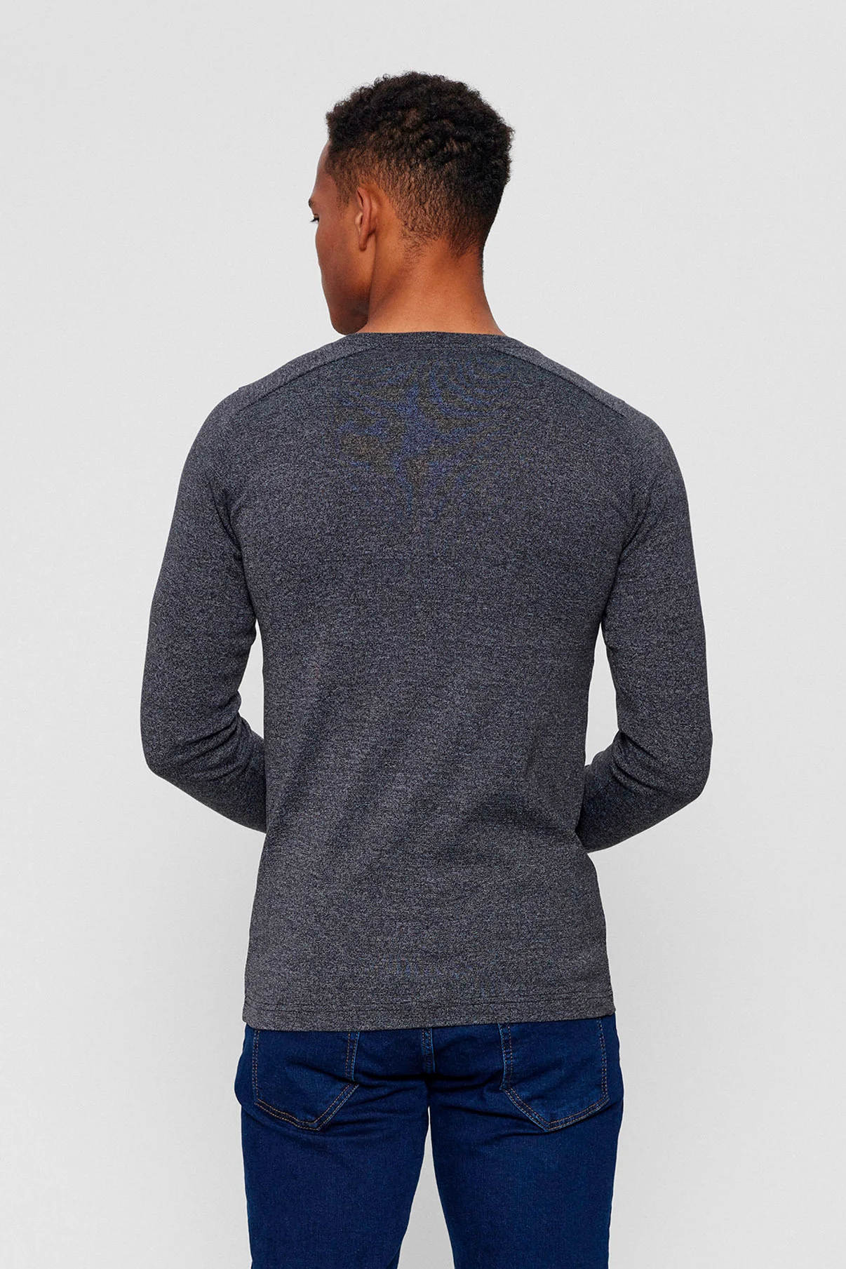 Bobby - T-shirt med lange ærmer og stolpelukning - Image 21