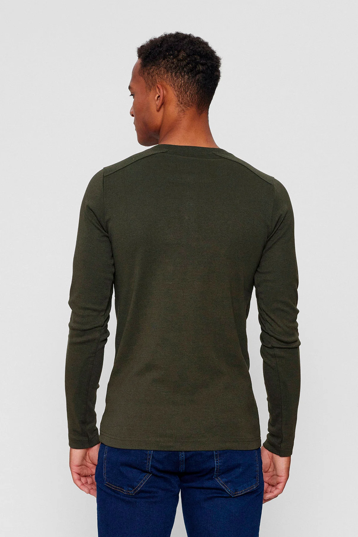 Bobby - T-shirt med lange ærmer og stolpelukning - Image 3
