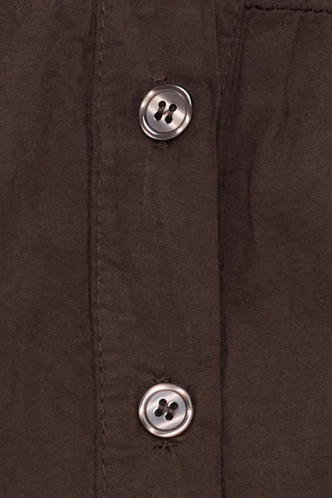MdcRebekka - Bluse med broderi og kinakrave - Image 3