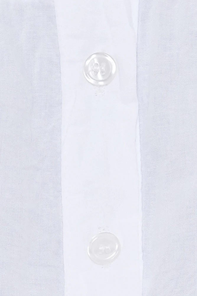 MdcRebekka - Bluse med broderi og kinakrave - Image 6