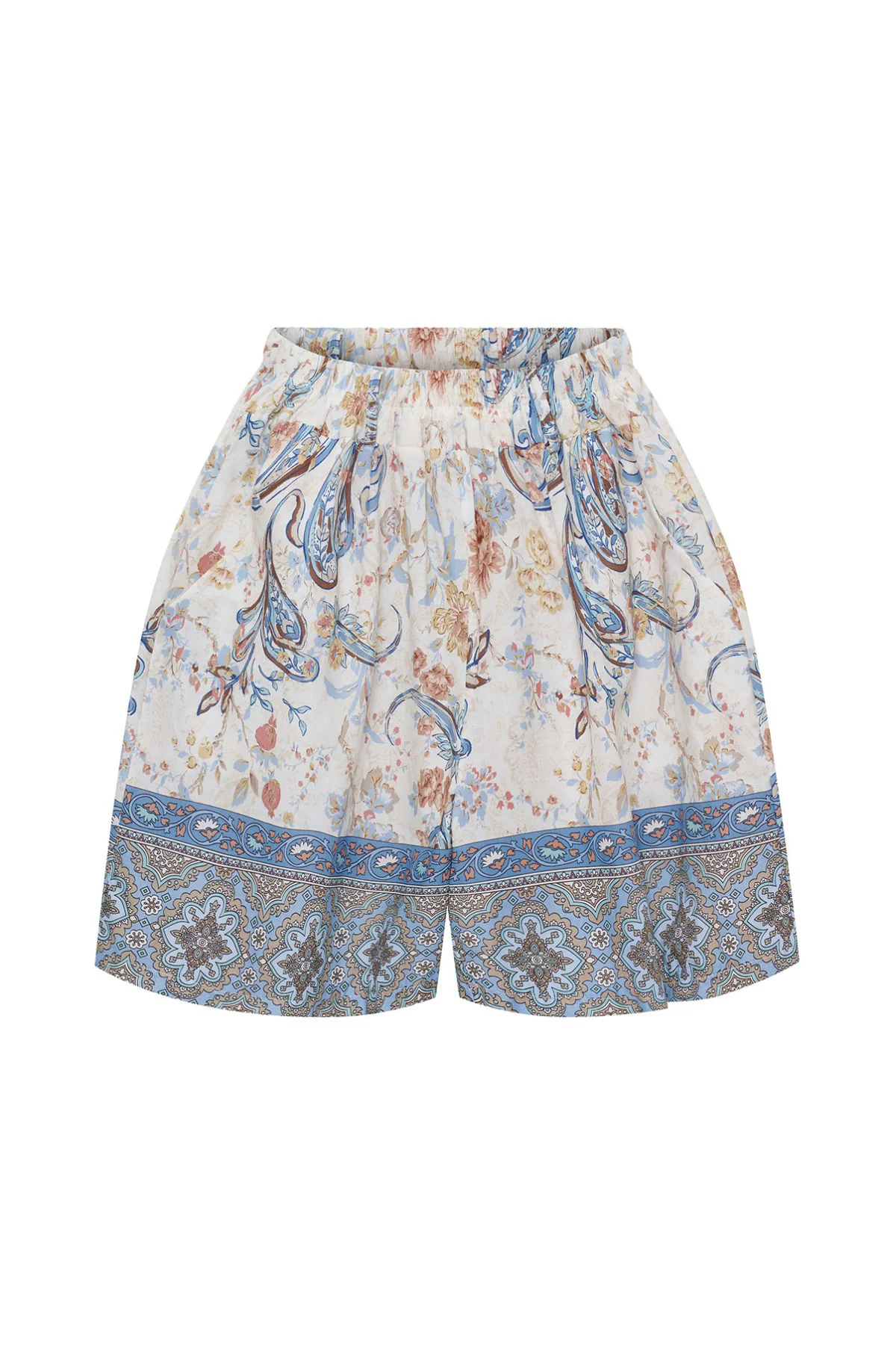 MdcTora - Mønstret shorts med elastikkant - Image 4