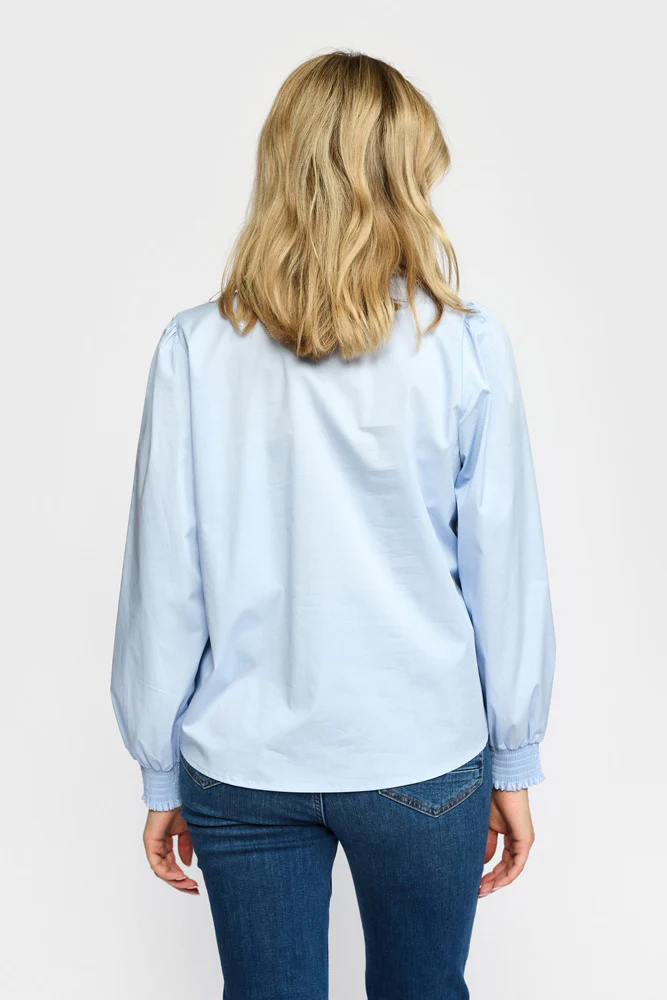 MELEA - Langærmet skjorte med smock - Image 9