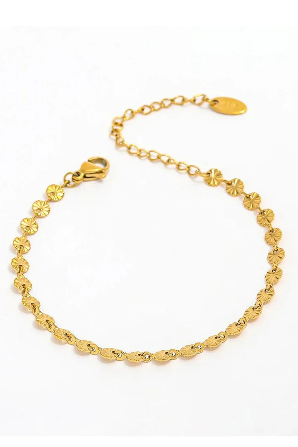 muun studios Burst Dot Bracelet - 18K Gold Plated