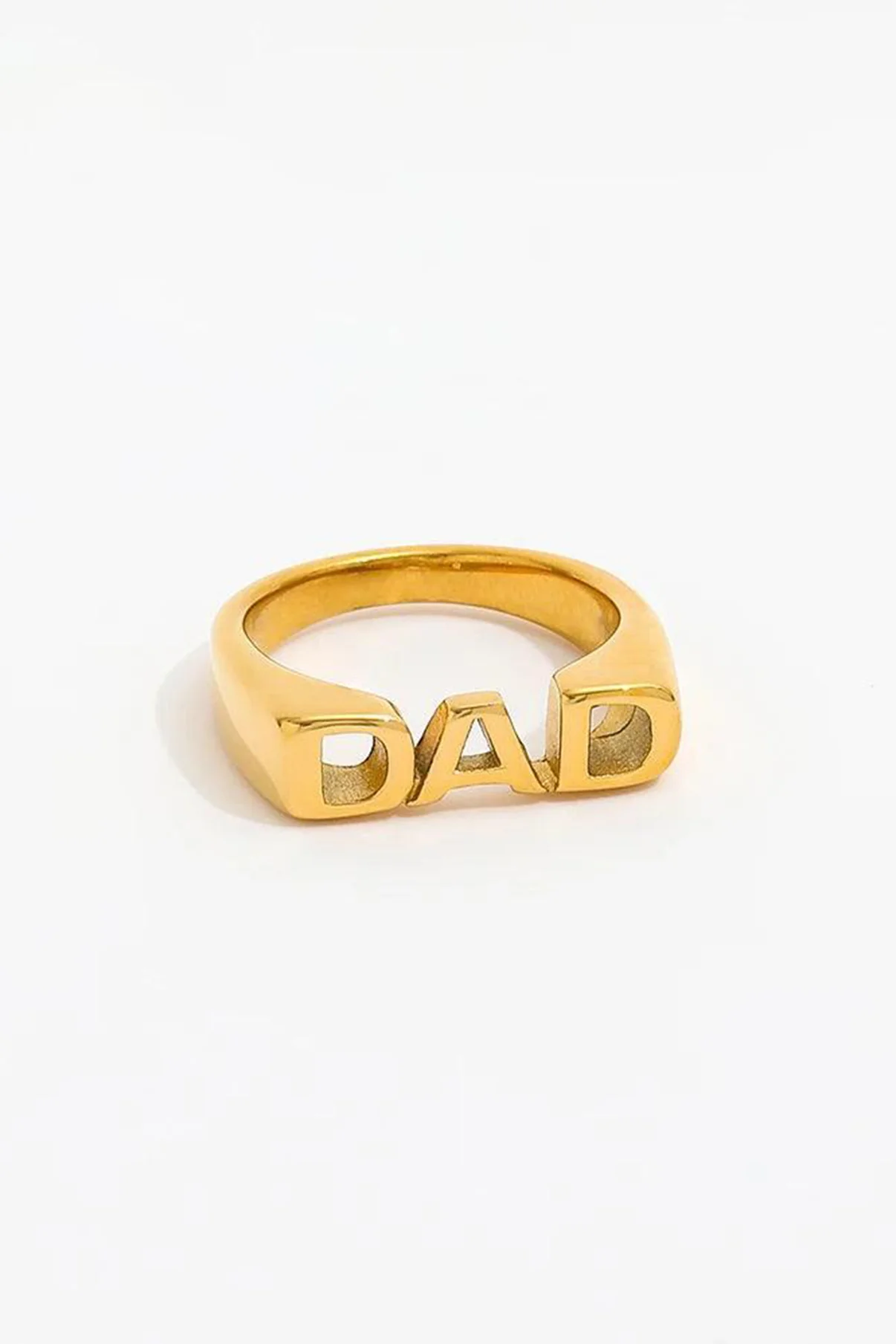 muun studios DAD Ring - 18K Gold Plated