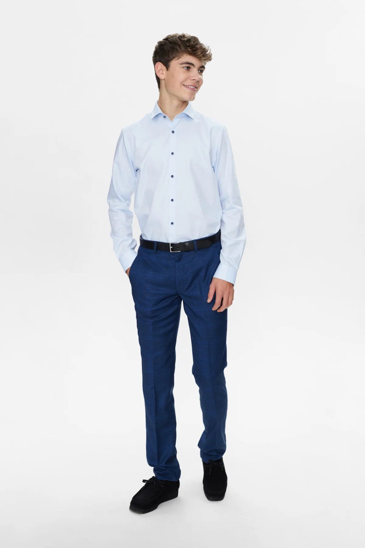 NIFTY BOY Skjorte kontrastknap BERTIL 3209 - Image 7