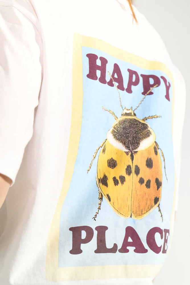 NUANYKA - Oversized t-shirt med grafisk rygprint - Image 5