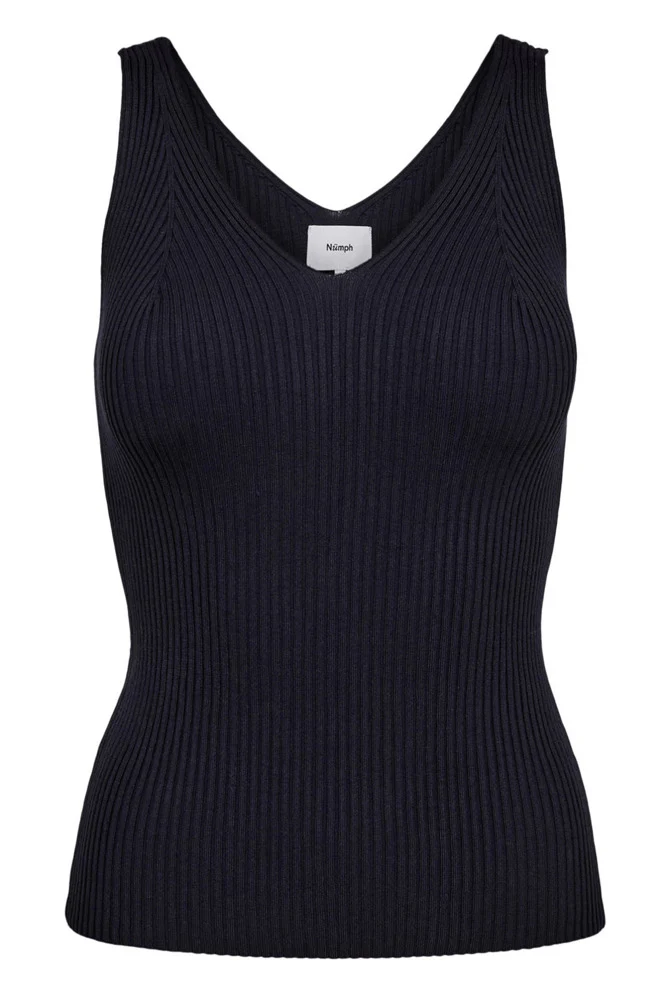 NUCERYS - Cropped top med ribstruktur - Image 8