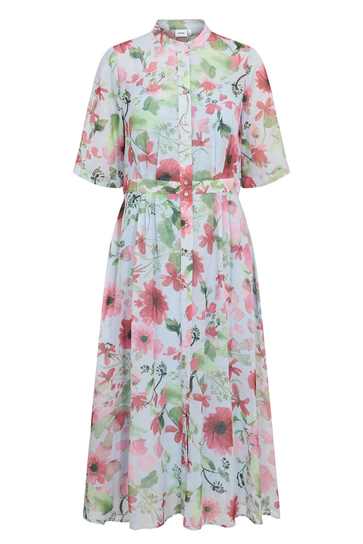 NUKYNDALL NEW - Kortærmet kjole med blomsterprint - Image 13