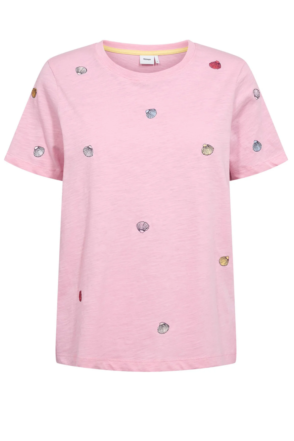 NUSHELLPA - T-shirt med broderede muslingedetaljer - Image 6